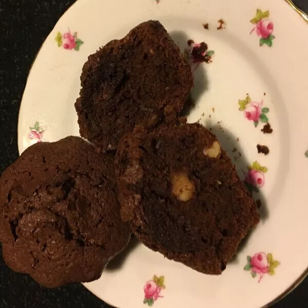 Moelleux aux chocolats et aux noix