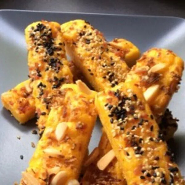 Bâtonnets potiron croustillants (avec ou sans gluten)