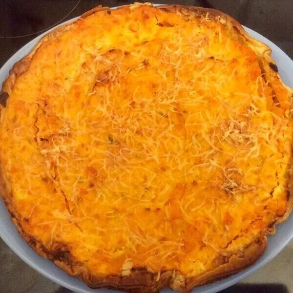 TARTE AUX CAROTTES & TOMATES