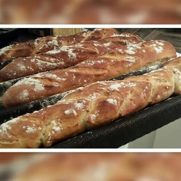  PAIN SEMI COMPLET (PETITS PAINS OU BAGUETTES)