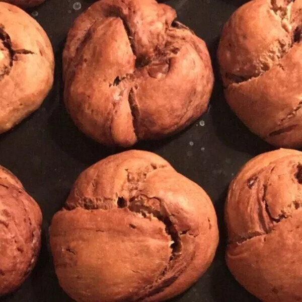 Briochettes vegan, sans oeuf, sans lait