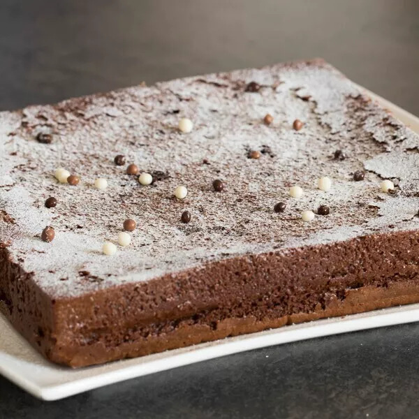 Carré moelleux chocolat et lait concentré non sucré (Carré Flexipan Inspiration)