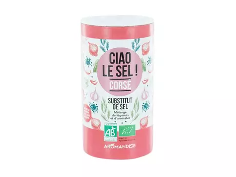 Ciao le sel ! Corsé - Substitut de sel, mélange de légumes et d'aromates bio, 70g