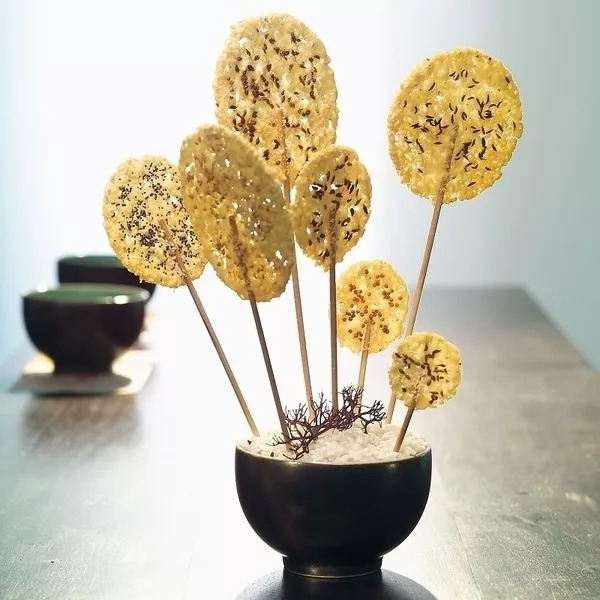 Sucettes de parmesan à l'anis 